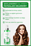 Şekillendirici Bukle Belirginleştirici Keratin Collagen Biotın İçeren Saç Spreyi 200 ml