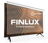 Finlux 39FX6240F Tv Ekran Koruyucu - Finlux 39" inç Tv Ekran Koruyucu Şeffaf Paneli