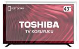 TOSHIBA 43L3863DAT TV EKRAN KORUYUCU - Toshiba 43" inç Ekran Koruyucu 