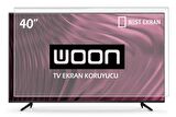 WOON WN40DLK0937 Tv Ekran Koruyucu - Woon 40" inç  Ekran Şeffaf Koruma Paneli