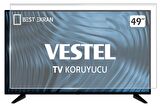VESTEL 49F9400 TV EKRAN KORUYUCU - Vestel 49" inç 123 cm Ekran Kırılmaz Koruyucu 