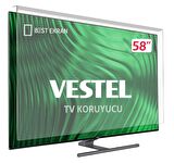 VESTEL 58U9510 TV EKRAN KORUYUCU - Vestel 58" inç 146 cm Ekran Koruyucu 