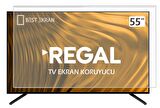 REGAL 55R753U TV EKRAN KORUYUCU - Regal 55" inç 139 cm Tv Ekran Koruyucu Şeffaf Paneli