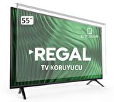 REGAL 55R753U TV EKRAN KORUYUCU - Regal 55" inç 139 cm Tv Ekran Koruyucu Şeffaf Paneli