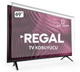 REGAL 49R6010F TV EKRAN KORUYUCU - Regal 49" inç Tv Ekran Koruyucu Şeffaf Paneli