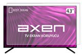 AXEN AX43DIL010 TV EKRAN KORUYUCU - Axen 43" inç 108 Ekran Koruyucu  Şeffaf panel