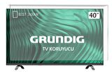 GRUNDIG 40 VLX 8600 BP TV EKRAN KORUYUCU - Grundig 40" inç Tv Ekran Koruma Şeffaf panel 40 VLX 860