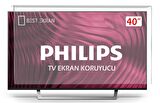PHILIPS 40PFK4309 TV EKRAN KORUYUCU - Philips 40" inç Tv Ekran Tv Şeffaf Koruma paneli