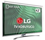 LG 42LF650V TV EKRAN KORUYUCU - LG 42" inç 106 Ekran Şeffaf Koruma paneli