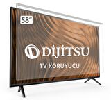 Dijitsu 58" inç 147 Ekran Tv Ekran Koruyucu Paneli