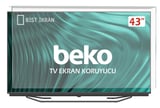 BEKO B43L 5860 4B Tv Ekran Koruyucu - Beko 43" inç Ekran Koruma Paneli