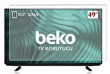 BEKO B49L 8840 5B Tv Ekran Koruyucu - Beko 49" inç 123 Ekran Koruyucu B49L88405B