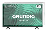 GRUNDIG 43CLE5545BG TV EKRAN KORUYUCU - Grundig 43" inç Tv Kırılmaz Ekran Koruyucu 