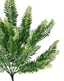 Yapay Çiçek Canlı Yeşil Fern Demet Garnitür Aradal Dekoratif Yapay Bitki
