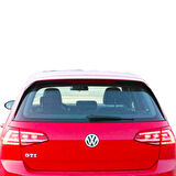 Volkswagen Golf 7 2012-2019 4 Parça GTI-R Spoiler(Plastik)