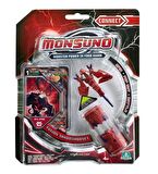 MONSUNO, Lisanslı Fusion Shadowhornet Black Bullet Figür, Fırlatma Kapsülü ve Oyun Kartı