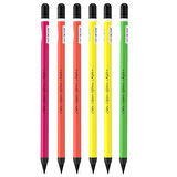 Panda Panpen Neon Serisi Bitmeyen Kurşun Kalem (PAN721) 6 Adet