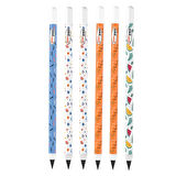 Panda Panpen Neşeli Desenler Serisi Bitmeyen Kurşun Kalem (PAN719) 6 Adet