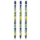 Panda Panpen Taraftar Serisi Bitmeyen Kurşun Kalem Sarı-Lacivert (PAN715) 3 Adet