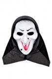 CADILAR BAYRAMI HALLOWEEN BEYAZ EKONOMİK CADI MASKE