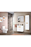 Integra Square Duvar Sıfır Klozet 7086L003-0092,Vitra Integra Square Klozet Kapağı 191-003-009
