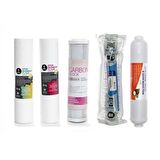 Sulook Açık Kasa Su Arıtma Cihazlarına Uyumlu 5'li Filtre Seti Lg Membranlı