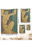 Amedeo Modigliani - Cariatide Duvar Örtüsü-8089