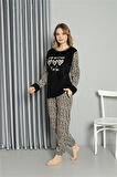 Celira Welsoft Polar Kadın Pijama Takımı 20528