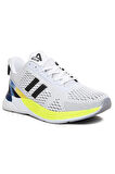 Celira Axs Beyaz Sarı Triko Erkek Sneaker Spor Ayakkabı