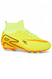 Celira Lio Sarı Çoraplı Erkek Futbol Krampon Ayakkabı
