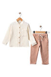 Celira Bej İkili Erkek Çocuk Takım 2Y,3Y,4Y,5Y