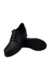 Celira Siyah Günlük Rahat Taban Anne Ayakkabı HS00321
