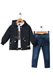 Celira Lacivert 3lü Trenç Tkm 5Y,6Y,7Y,8Y Erkek Çocuk