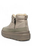 Celira Twg İçi Kürklü Bej Süet Kadın Bot & Bootie NSB823