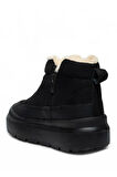 Celira Twg İçi Kürklü Siyah Süet Kadın Bot & Bootie NSB823