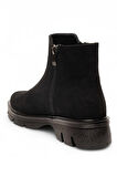 Celira Siyah Termal Astar Süet Kadın Bot & Bootie NSB940