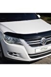 Volkswagen Tiguan Ön Kaput Koruma Rüzgarlığı 3mm Akrilik (ABS) Parlak Deflektör 2008-2011