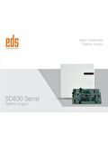 EDS SD830K Tüm Alarm Panelleriyle Uyumlu Mikrofonlu Telefon Arayıcı (Kutulu)