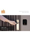 EDS SK120 Şifreli Kapı Kilidi Geçiş Kontrol Sistemi İstanbul Kart ile de Çalışır