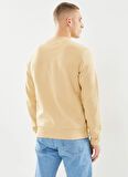 Lacoste Erkek Bej Klasik Fit Sweatshirt 