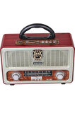 M-111Bt Şarjlı Nostaljik Radyo Usb/Sd/Mp3/Bluetooth Meier