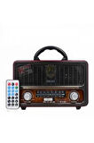 M-111Bt Şarjlı Nostaljik Radyo Usb/Sd/Mp3/Bluetooth Meier