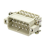 Harting Han 10A-STI-S 09200102612 10 Pin Erkek Insert Konnektör 80A488R05