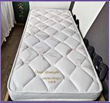 80X130X8 Bambu Kumaş Yaysız Sünger Yatak Pedi ( Yatak üstü minder )