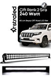 80cm 240W Off Road Tepe Lambası Led Bar Beyaz Aydınlatma