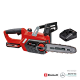 Einhell Akülü Zincirli Testere GE-LC 18/25-1 Li Kit Power X-Change (18 V, 23 cm kesim uzunluğu, 4,5 m/s zincir hızı, otomatik zincir yağlama, 1x 3,0 Ah akü + şarj cihazı dahildir) - 4501760