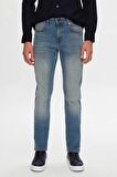 Ds Damat Slim Fit Mavi Düz Boru Paça Denim Pantolon 6HCJ3ORT00102 6HCJ3ORT00102