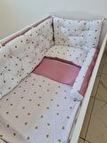 80x140 ÇİFT YÖNLÜ BEŞİK 4 KENAR KORUMA TAKIMI KALP