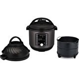 Instant Pot Pro Crisp 11'i 1 Arada 7.6 Litre Paslanmaz Çelik Tencereli basınçlı Pişirici ve Airfryer