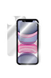 Apple Iphone 11 Görünmez Hydrogel Tam Kaplama (EKRAN VE ARKA KORUMA)
